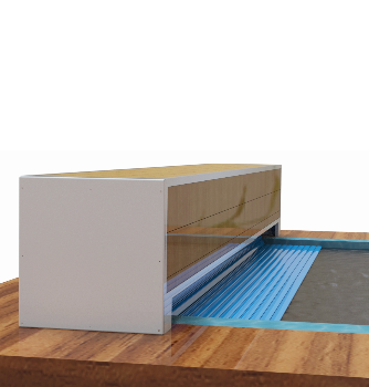 Сматывающее устройство надводное со скамьёй