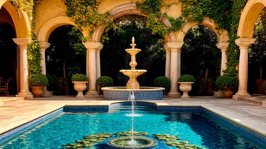 Искусство гармонии: как превратить бассейн в жемчужину вашего ландшафта