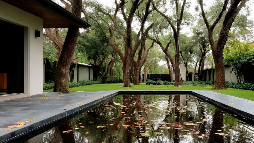 Как выбрать место для бассейна: грунт, грунтовые воды и соседние постройки