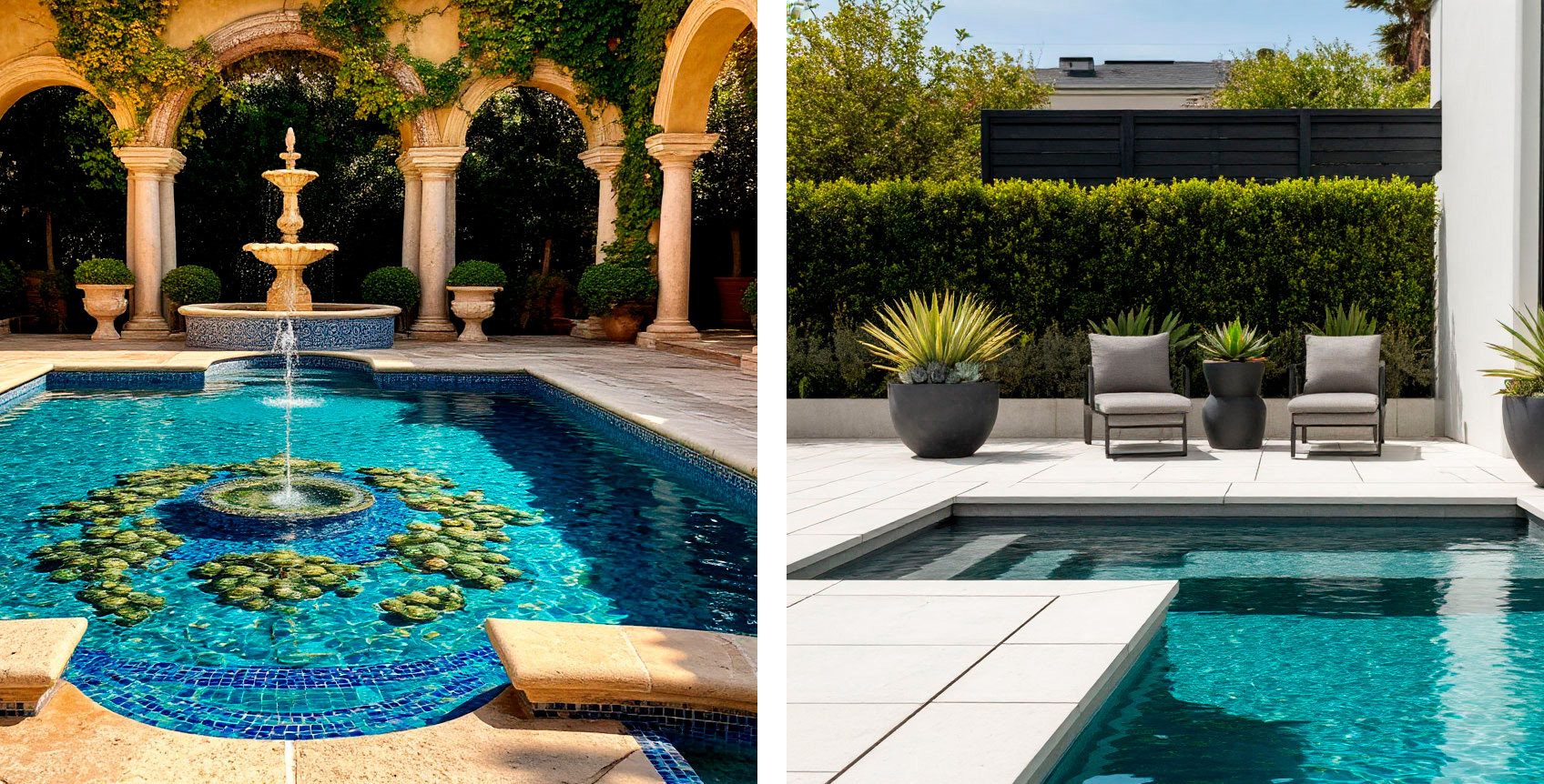 Искусство гармонии: как превратить бассейн в жемчужину вашего ландшафта