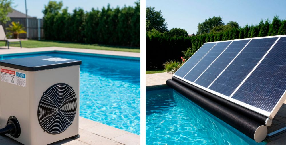 Способы нагрева воды в бассейне